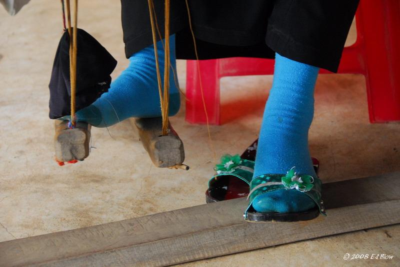 Blue socks.jpg - Near Dalat, Vietnam